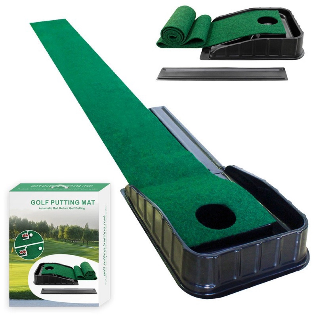 Golf Putting Mat - Tappetino per mettere: perfetti le tue