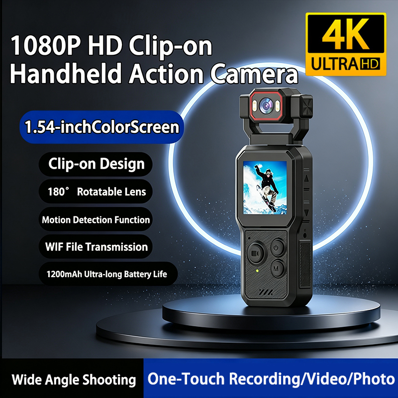 Sports Equipment Video - Videocamera Sportiva 4K con Sensore CMOS