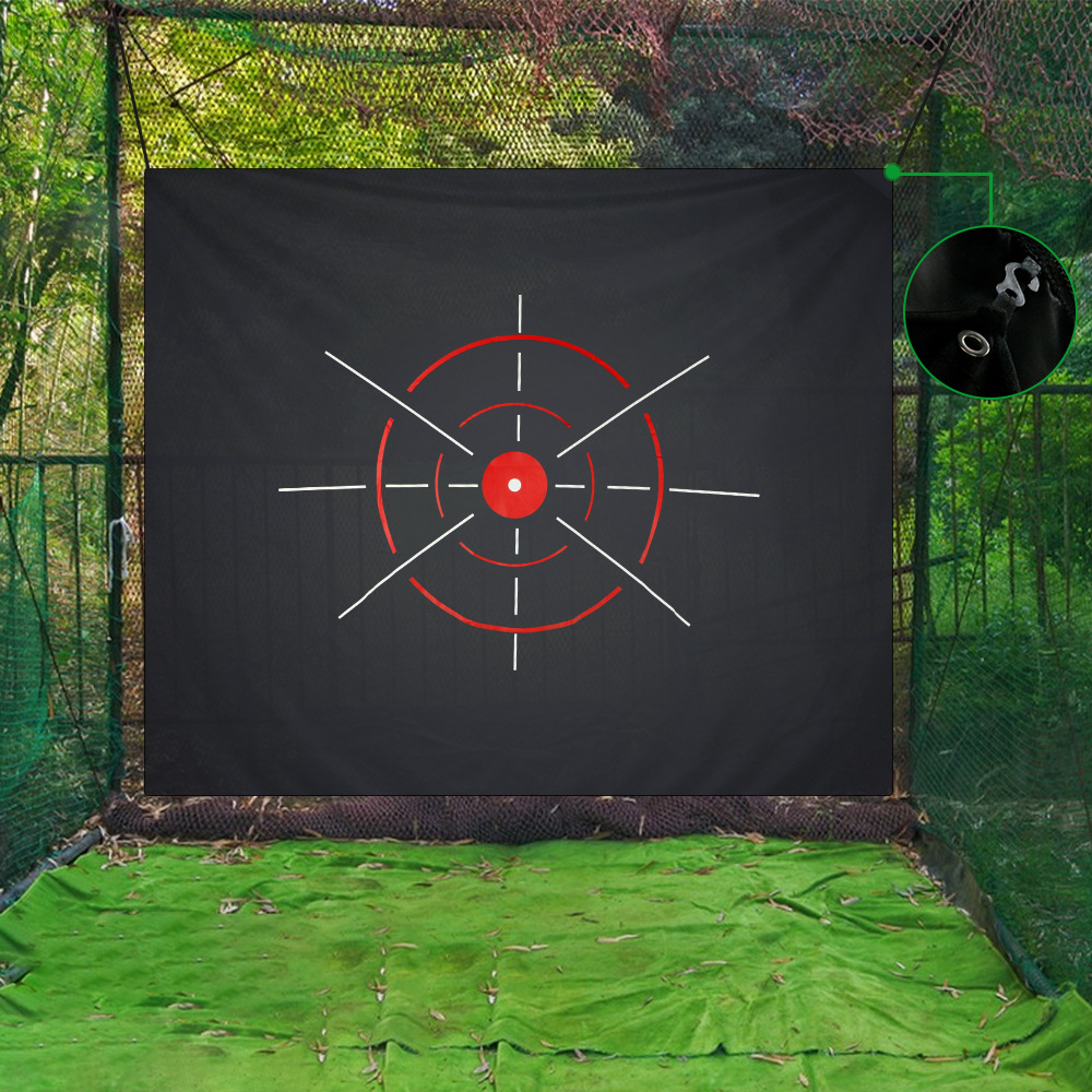Golf Putting Mat - 168x146cm Golf Target Cloth che colpisce