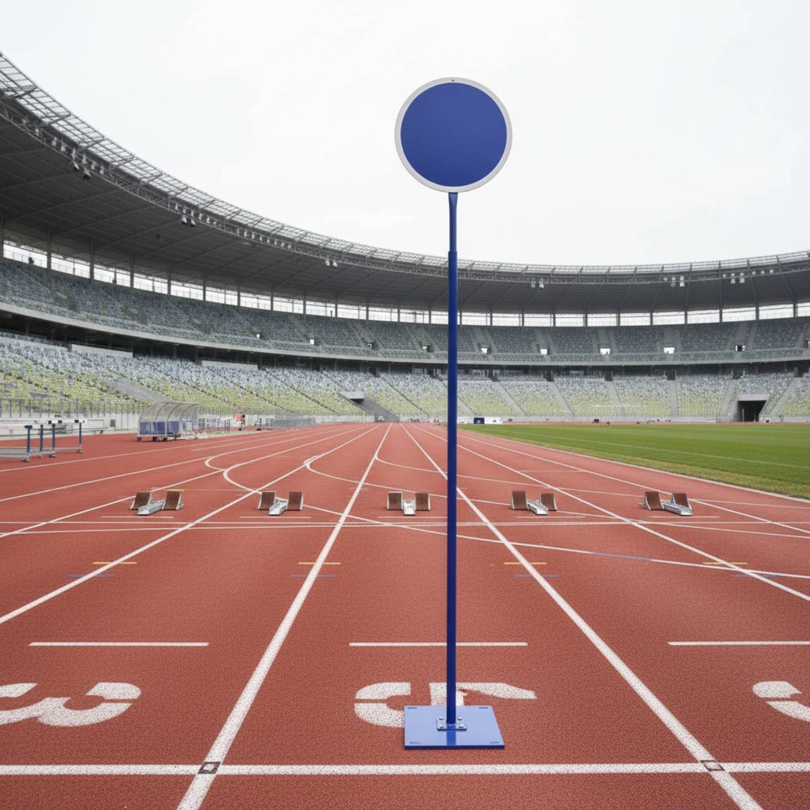 Sports Equipment Us - Podio di Partenza per Atletica, Postazione