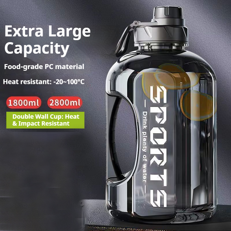 Sports Equipment Types - Borraccia Sportiva da 1800/2600ML con Calibrazione