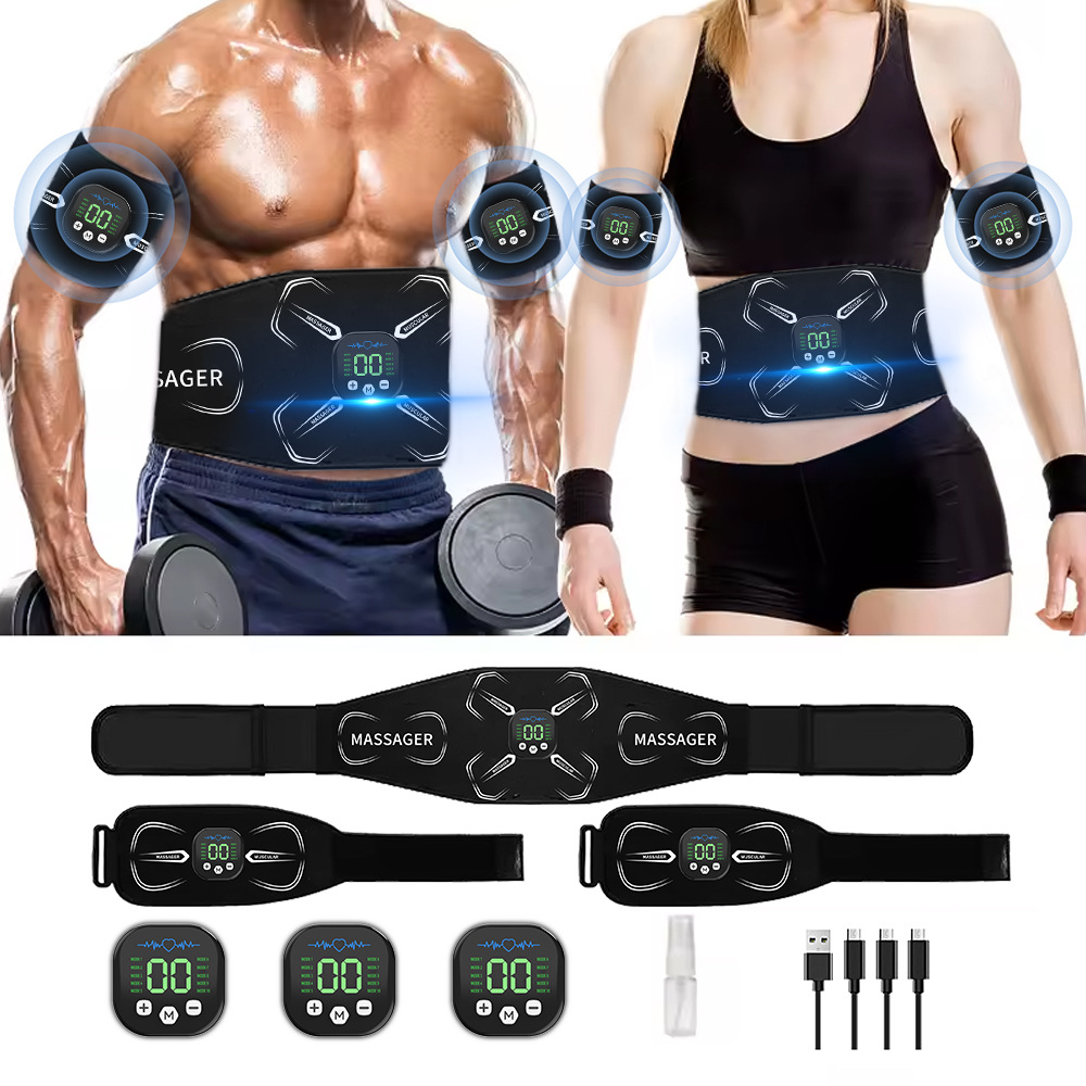 Sports Equipment List - Stimolatore Muscolare EMS, Allenatore Addominale, Tonificatore