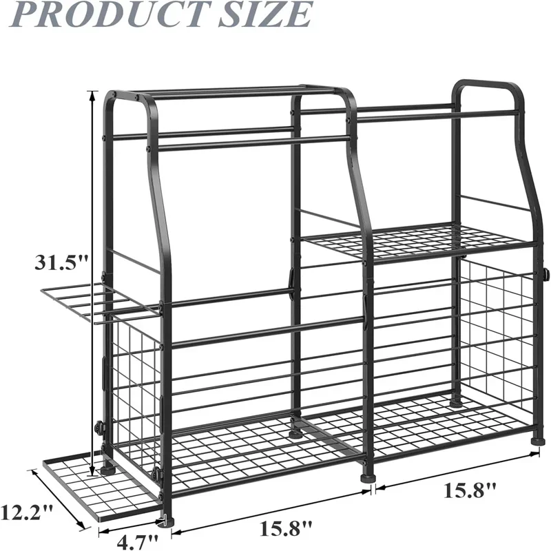 Sports Equipment Organizer Rack - Sistema di Organizzazione per Garage 2026,