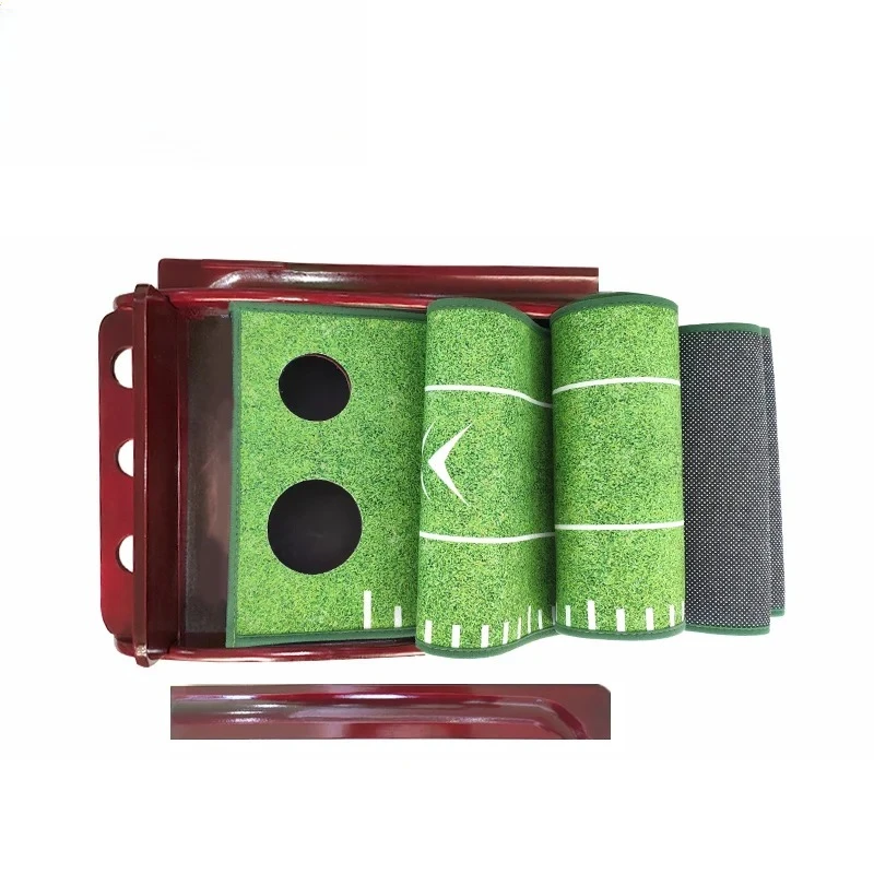 Golf Putting Mat - Aiuto per l'allenamento con tappetino verde