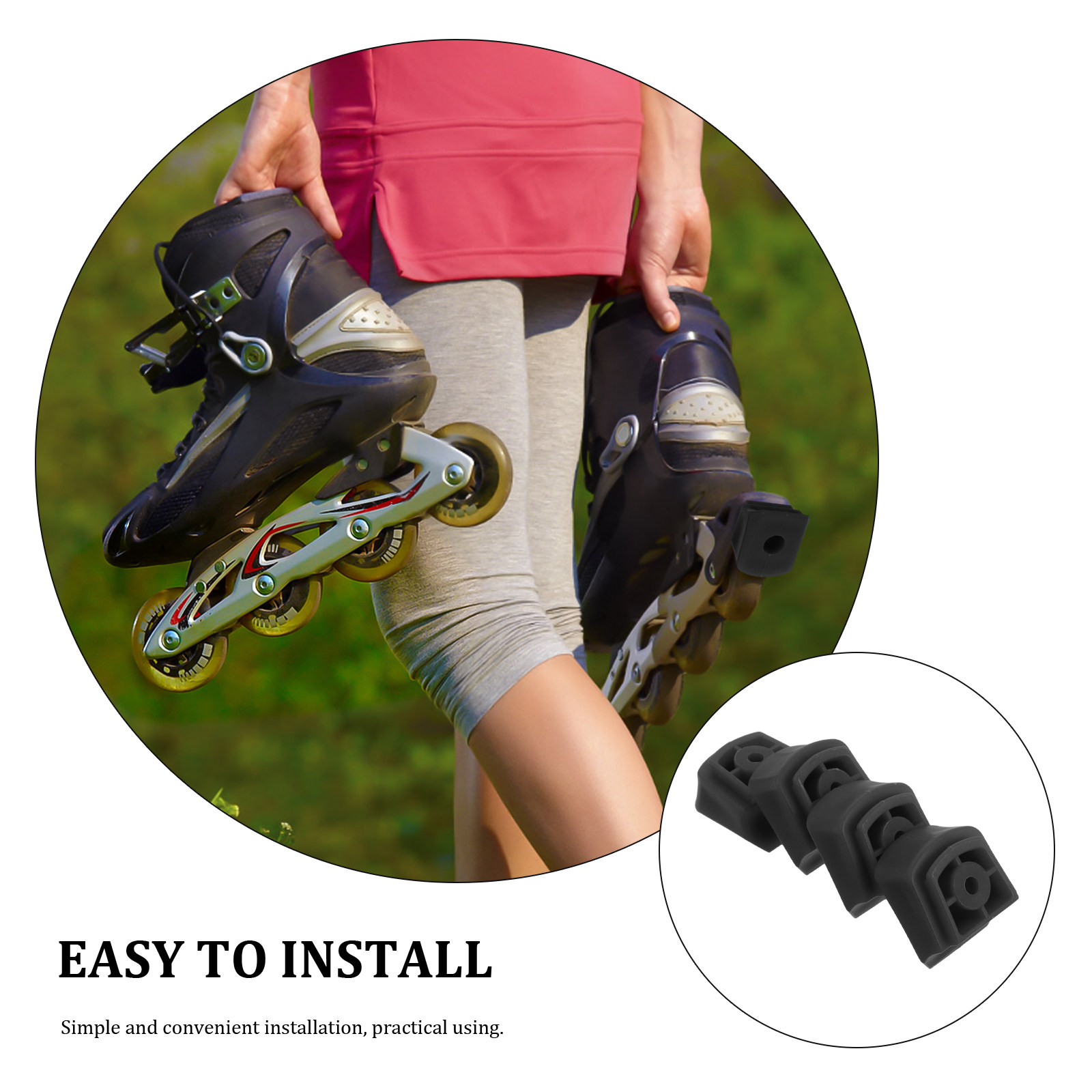 4 Pezzi di Pastiglie Freno per - Roller Skate Inline recensione e prezzo