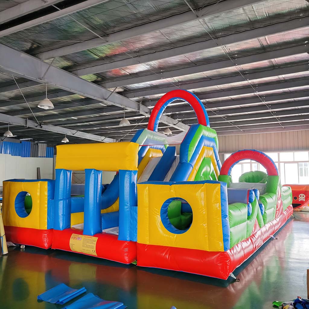 Percorso a Ostacoli Gonfiabile - Sports Equipment Rental recensione e prezzo
