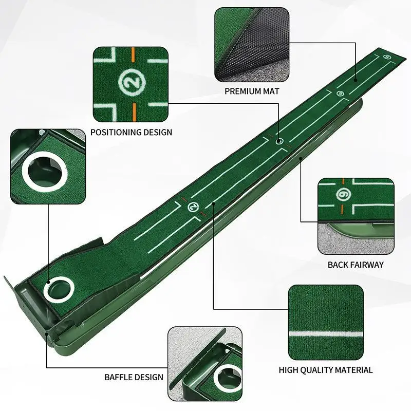 Mini tappetino da golf verde P - Golf Putting Mat recensione e prezzo
