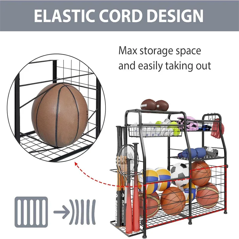 Sistema di Organizzazione per  - Sports Equipment Organizer Rack recensione e prezzo